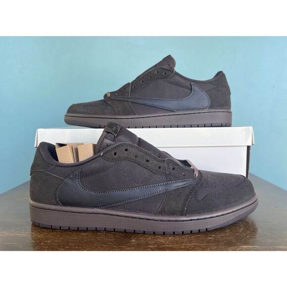 Air Jordan 1 Low Retro OG SP Travis Scott Velvet Brown Men's Size 14 DM7866-202 - Picture 1 of 12